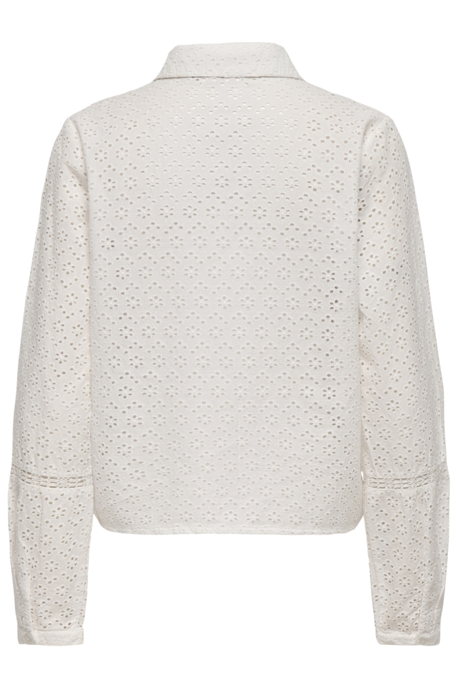 ONLANGUS L/S EMB SHIRT EX WVN 15368787 Bright White